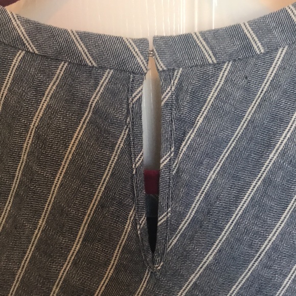 J. Crew Chambray Pin Striped Dress - Picture 8 of 11